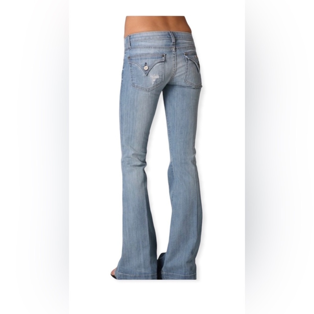 Hudson Farris Flare Light Blue Jeans Size 26 - Picture 2 of 16